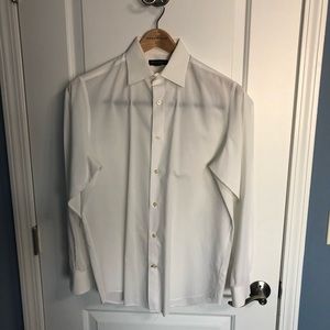 White Banana Republic Button Down